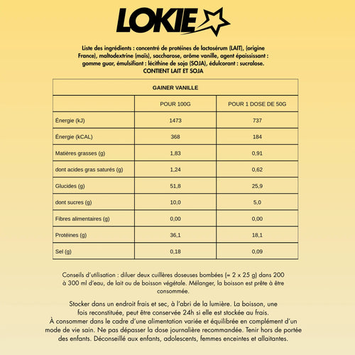 Pack Masse LOKIE